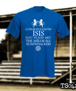 MILLWALL AGAINST ISIS - T-SHIRT