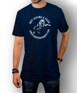 Alternative view of MILLWALL NOT GIVING A FUCK T-SHIRT