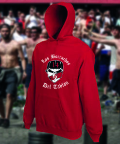 RIVER PLATE HOODIE - LOS BORRACHOS SKULL