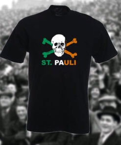 ST. PAULI IRISH SKULL T-SHIRT