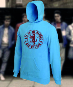 ASTON VILLA HOODED SWEAT – ALL OF MY HEROES